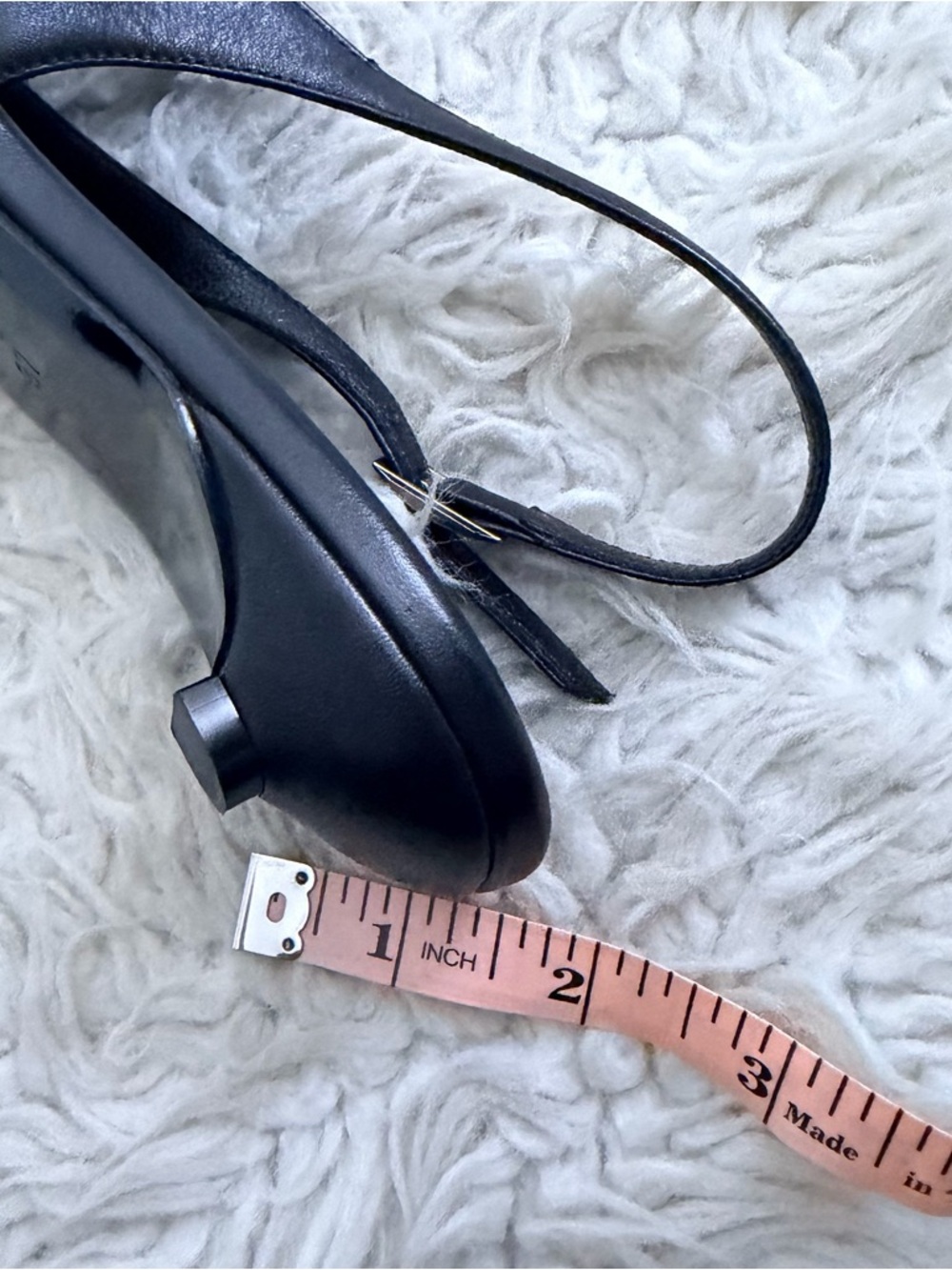 Anine Bing Slingback Kitten Heels - Black - Picture 7 of 9